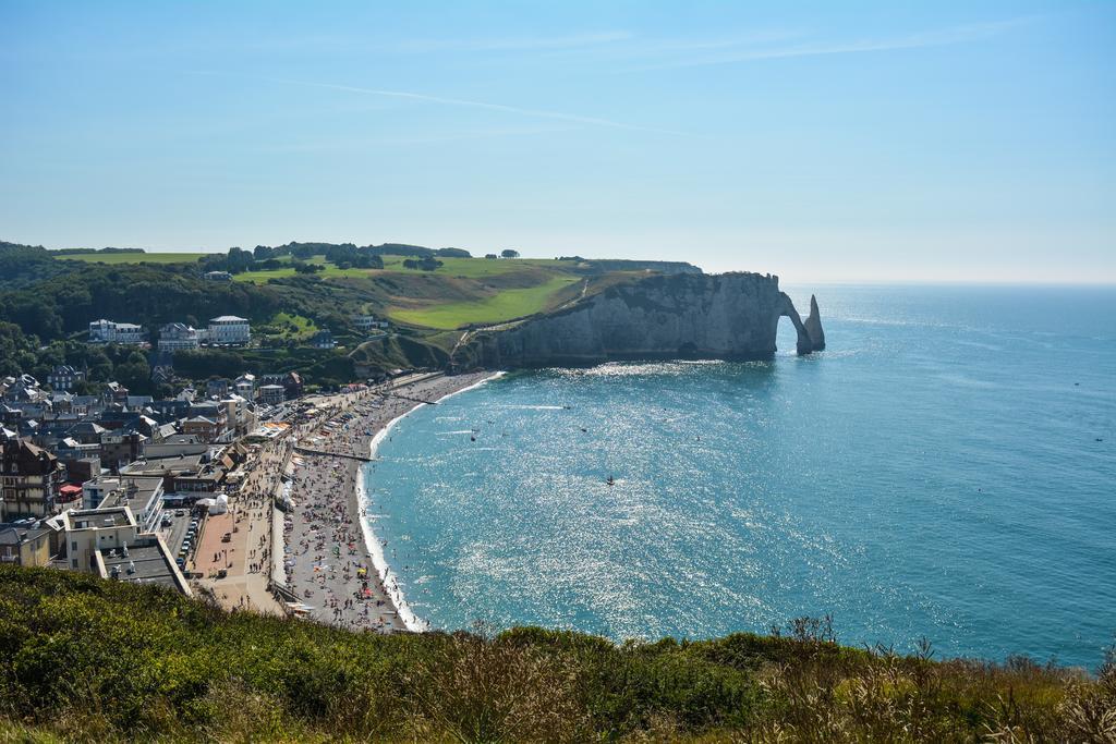 La Belle Vue Le Diamant Des Yeux Mer Et Golf Front Mer エトルタ エクステリア 写真